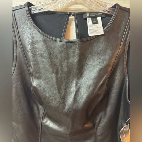 INC brand faux leather bodysuit - Price is Firm - Picture 2 of 5
